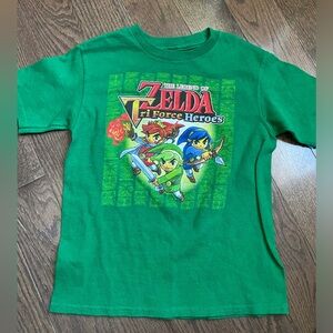 2015 Nintendo Zelda tee shirt kids size small 6/7
